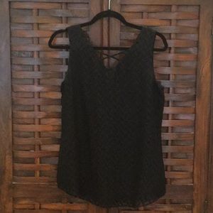 Chico’s Reversible Tank - Black - 0